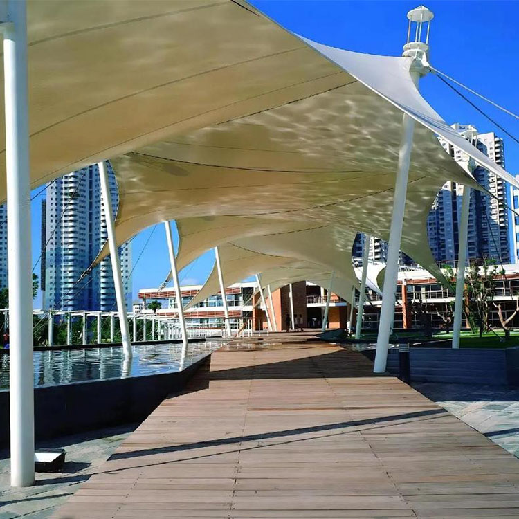 日嘎则膜结构景观棚